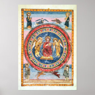 Codex Amiatinus Christ in Majesty Poster