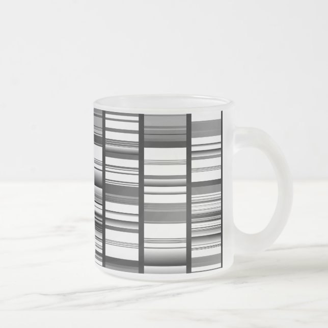 Codex Anti-matter - Customised Frosted Glass Coffee Mug (Right)
