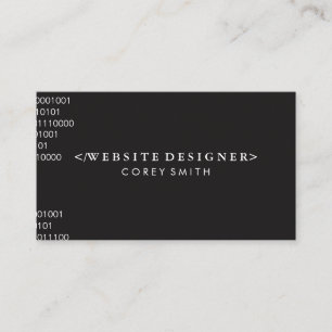 Coding Business Card