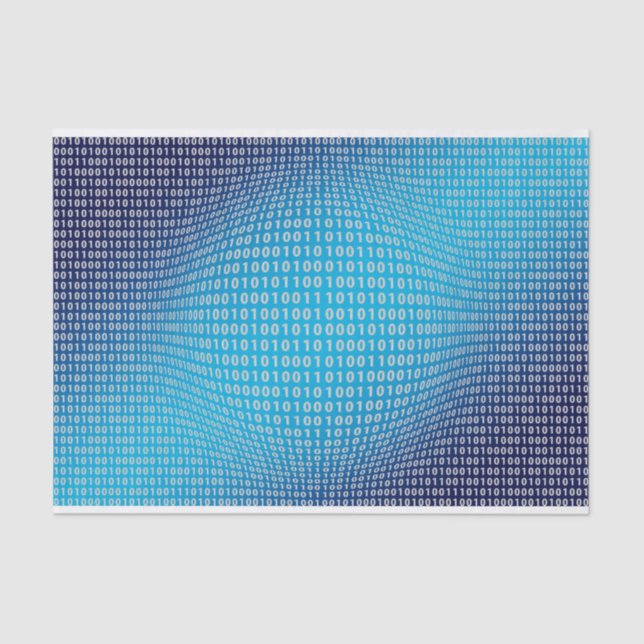 Coding (Cyber World)  Tissue Paper (Front)