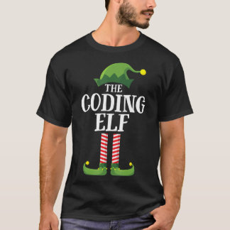 Coding Elf Matching Family Group Christmas Party T T-Shirt