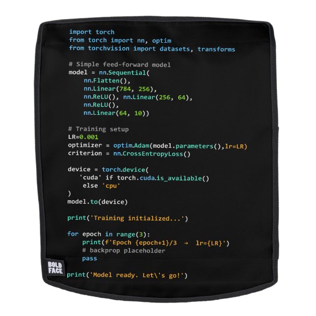 Coding Humour - Developer Logic and Tech Life Backpack (Removable Face)