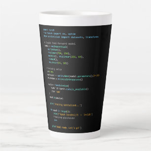 Coding Humour - Developer Logic and Tech Life Latte Mug