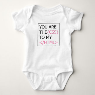 coding lover baby bodysuit
