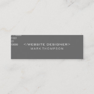 Coding Mini Business Card