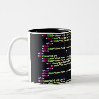 coding-theme-mug Two-Tone coffee mug