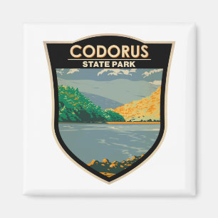 Codorus State Park Pennsylvania Badge Magnet