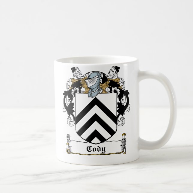 Cody Family Crest Coffee Mug (Right)