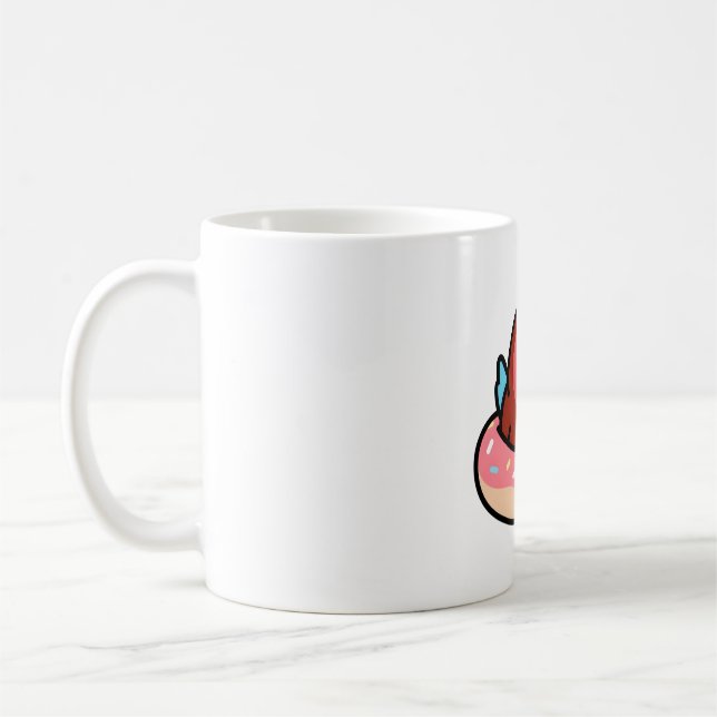 Cody in Doughnut Coffee Mug (Left)