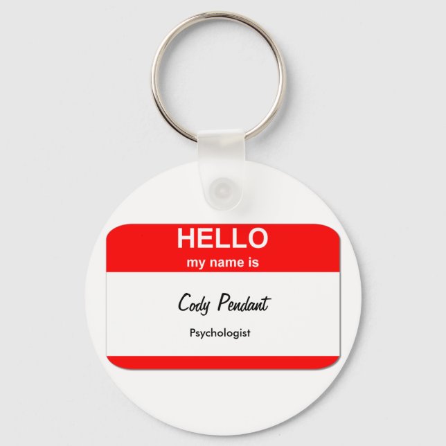 Cody Pendant Key Ring (Front)