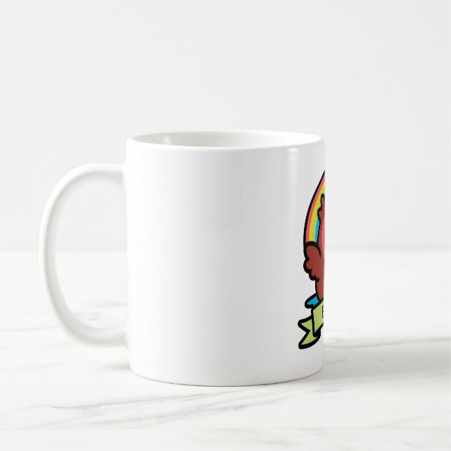 Cody the Lovebird - Be Kind Coffee Mug (Left)