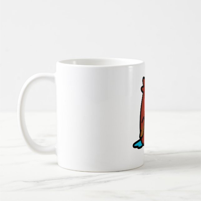 Cody the Lovebird Coffee Mug (Left)