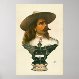 Cody War Kite Poster