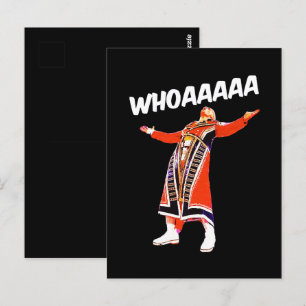 Cody whoaaa postcard