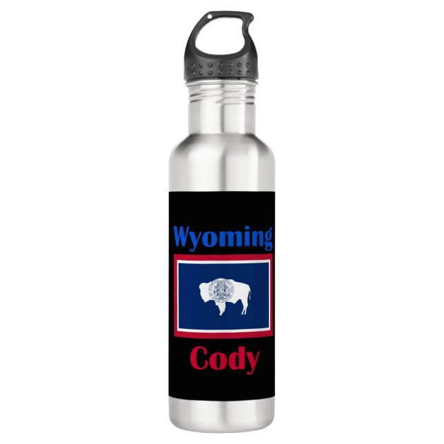 Cody Wyoming 710 Ml Water Bottle (Front)