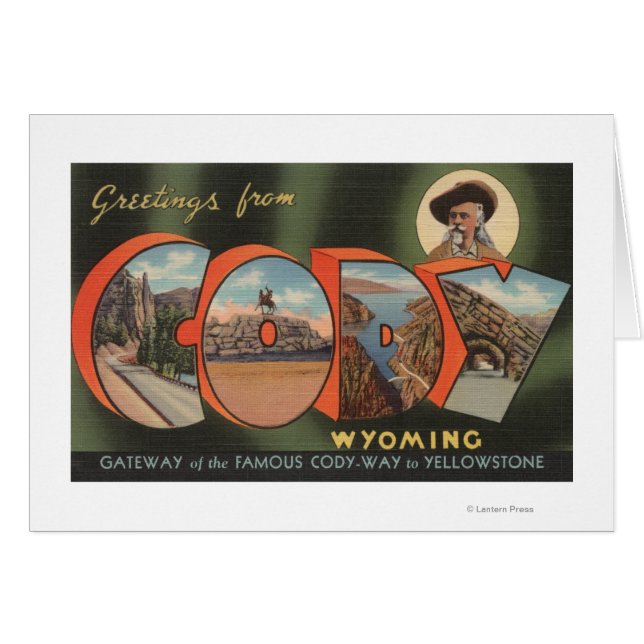 Cody, WyomingLarge Letter ScenesCody, WY (Front Horizontal)