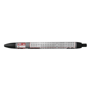 COE Livestock Haulier Big Rig Truck Black Ink Pen