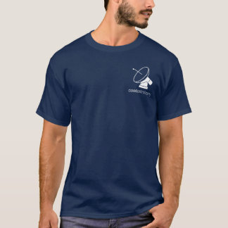 coed astronomy dark t-shirt
