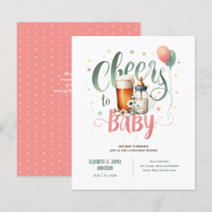 COED Baby Brewing Beers Bottles Cheers Wildflowers