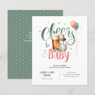 COED Baby Brewing Beers Bottles Cheers Wildflowers