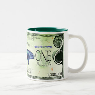 Coelacanth-Ecodollars Two-Tone Coffee Mug