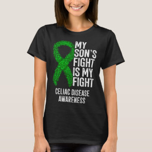 Coeliac My Son's Fight Is My Fight Celiac Disease T-Shirt