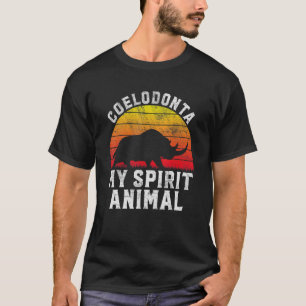 Coelodonta My Spirit Animal Woolly Rhino Retro Pal T-Shirt