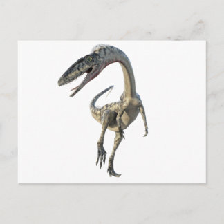 Coelophysis Dinosaur Runiing to the Front Postcard