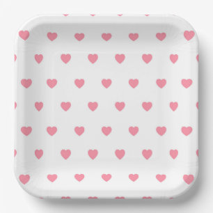 Coeur cardboard plates