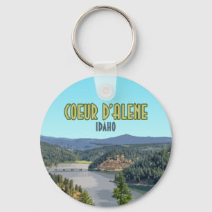 Coeur d’Alene Idaho Souvenir Key Ring
