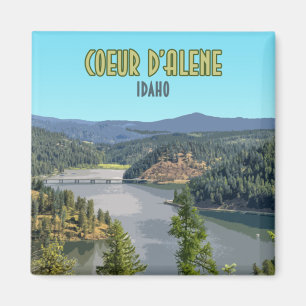 Coeur d’Alene Idaho Souvenir Magnet
