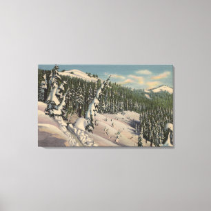 Coeur d'Alene, ID - Coeur d'Alene Canvas Print