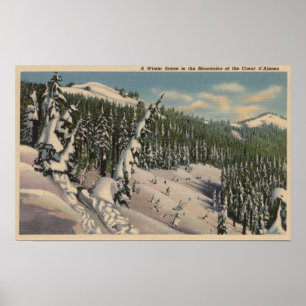 Coeur d'Alene, ID - Coeur d'Alene Poster