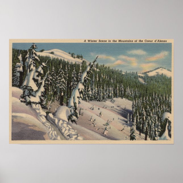 Coeur d'Alene, ID - Coeur d'Alene Poster (Front)