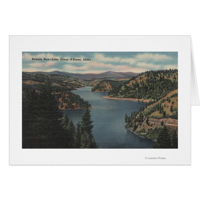 Coeur d'Alene, ID - View of Beauty Bay (Front Horizontal)