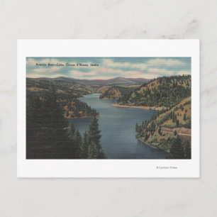 Coeur d'Alene, ID - View of Beauty Bay Postcard