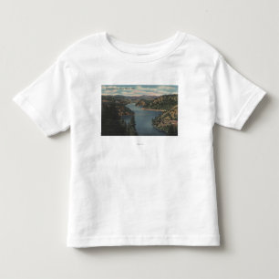 Coeur d'Alene, ID - View of Beauty Bay Toddler T-Shirt