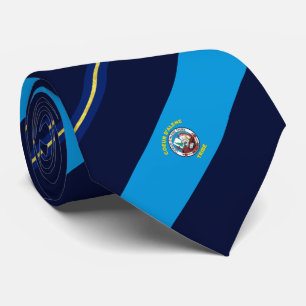 Coeur d'Alene (Idaho) city flag Neck Tie