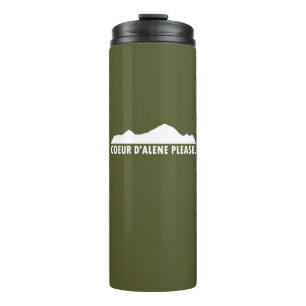 Coeur d'Alene Idaho Please Thermal Tumbler