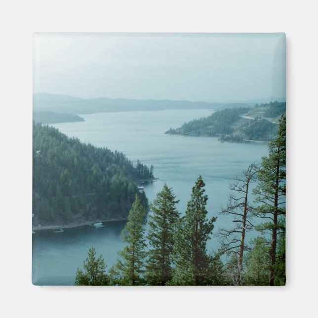 Coeur dAlene Lake, Idaho Magnet (Front)