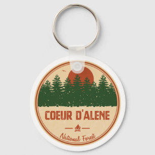Coeur D'Alene National Forest Key Ring