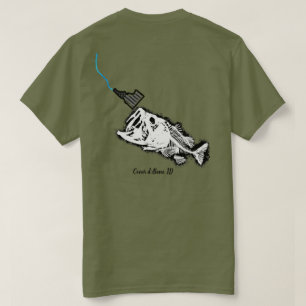 COEUR D'ALENE - ONE BAD BASS STRIKING ID PATRIOT T-Shirt