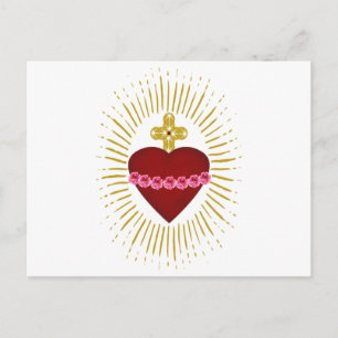 Coeur de Marie Postcard