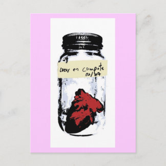 Coeur En Compote Postcard