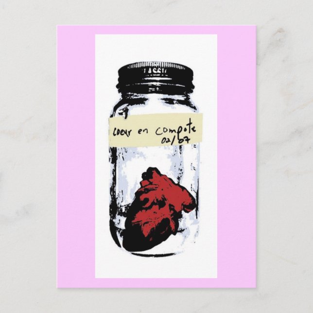 Coeur En Compote Postcard (Front)