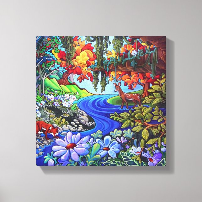 Coexist  canvas print (Front)