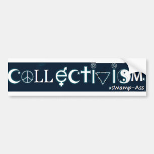 Coexist Collectivism Bumper Sticker