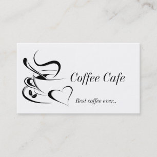 Cofee business card