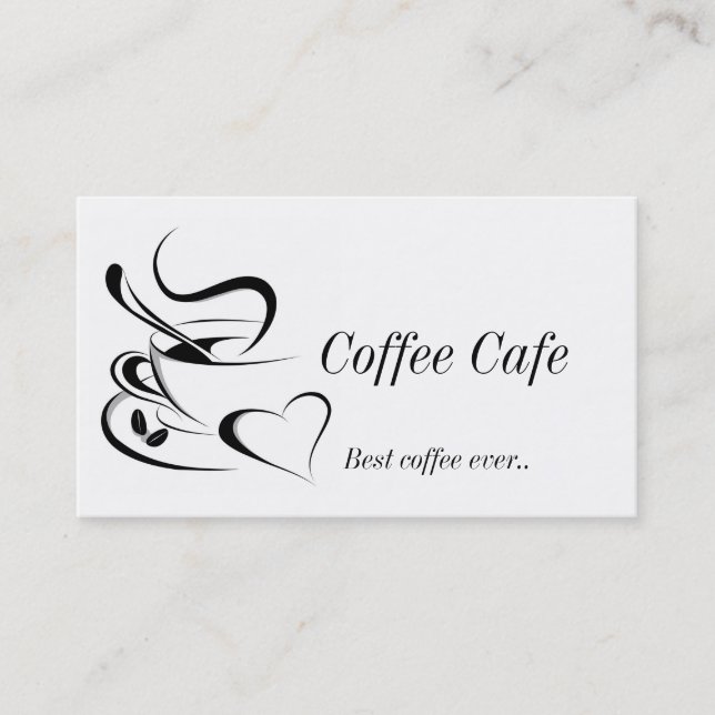 Cofee business card (Front)