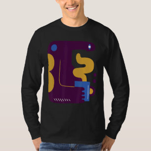Coffe Abstract Surreal Cymbols 1 T-Shirt